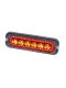 LAP Electrical LAPCV216 Red Rear Marker Light With R65 Amber Strobe PN: LAPCV216